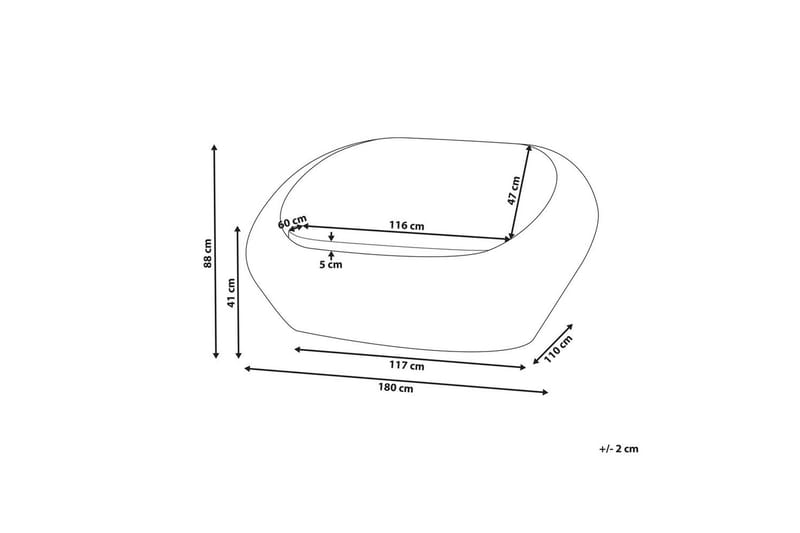 2-sitssoffa Maiori - Utemöbler - Loungemöbler - Loungesoffa