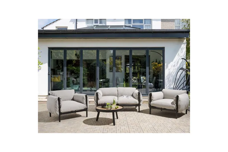 2-sitssoffa med fåtöljer Esperia - Utemöbler - Loungemöbler - Loungesoffa