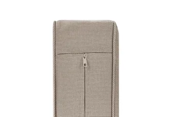 2-sitssoffa Timor Mörkt trä/grått/beige, Ja - Mörkt trä/grått/beige, Ja - Utemöbler - Loungemöbler - Loungesoffa