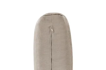 2-sitssoffa Timor Mörkt trä/grått/beige, Ja - Mörkt trä/grått/beige, Ja - Utemöbler - Loungemöbler - Loungesoffa