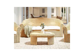 3-sitssoffa Livadeia - Utemöbler - Loungemöbler - Loungesoffa