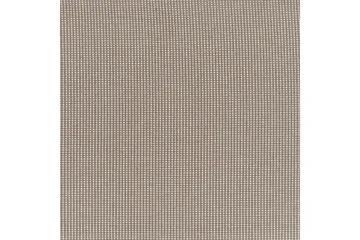 3-sitssoffa Trani Mörkt trä/grått/beige, Nej - Mörkt trä/grått/beige, Nej - Utemöbler - Loungemöbler - Loungesoffa