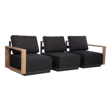 Armstöd till soffmodul 88x52,5x10 cm (2 st, höger + vänster) - Grå - Utemöbler - Loungemöbler - Klädselpaket loungemöbler