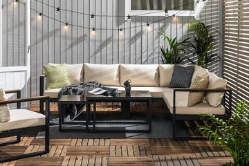 Aspvik Loungegrupp - Utemöbler - Loungemöbler - Soffgrupp utomhus