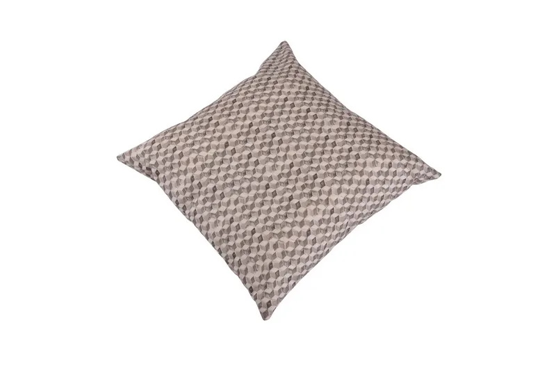 Fodral Fritab 50x50 cm till kuddar, Diagonal beige