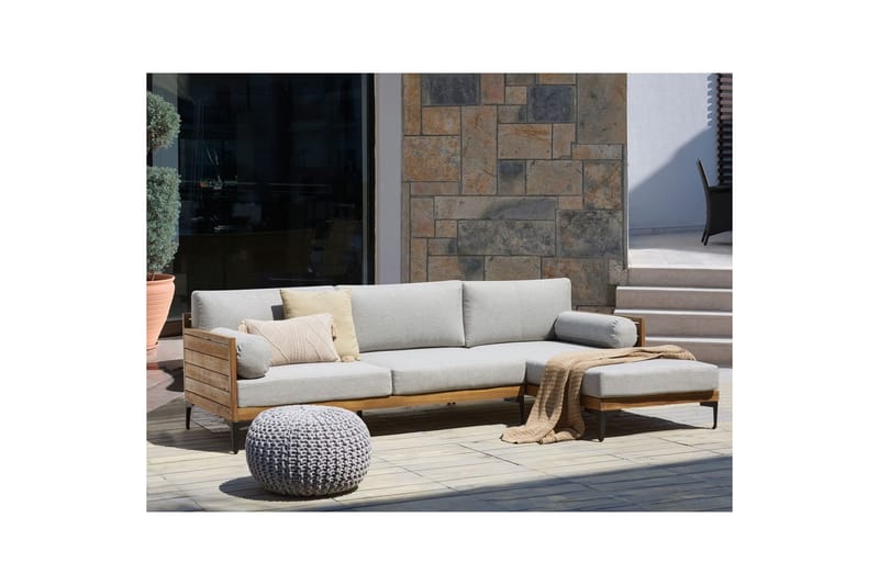 Hörnsoffa Cavezzo - Utemöbler - Loungemöbler - Loungesoffa
