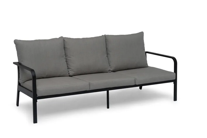 Hillerstorp Hånger Soffa - Svart - Utemöbler - Loungemöbler - Loungesoffa