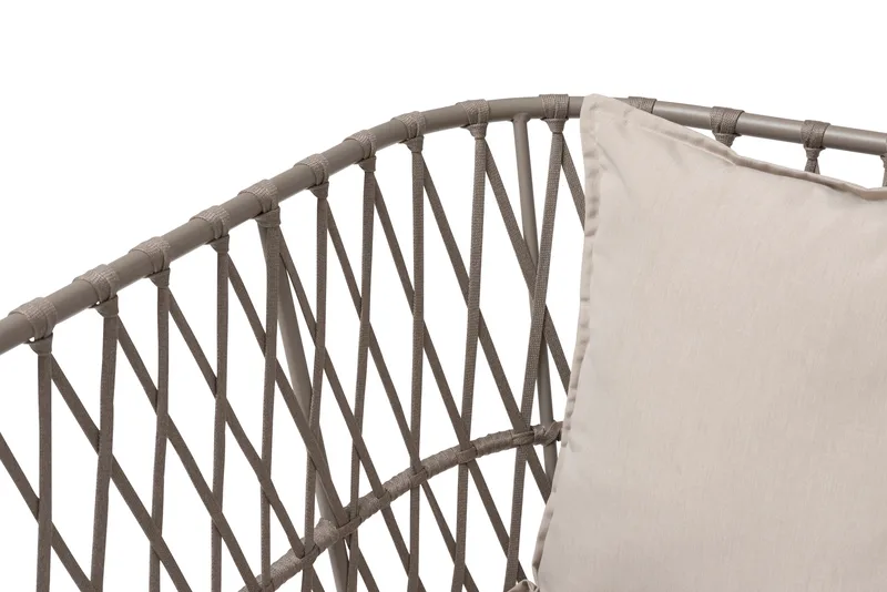 Hillerstorp Jet Set Loungesoffa 3-Sits - Beige - Utemöbler - Loungemöbler - Loungesoffa