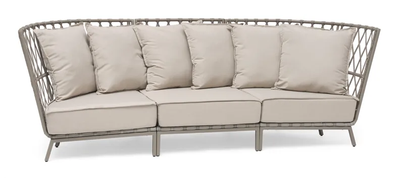 Hillerstorp Jet Set Loungesoffa 3-Sits, Beige