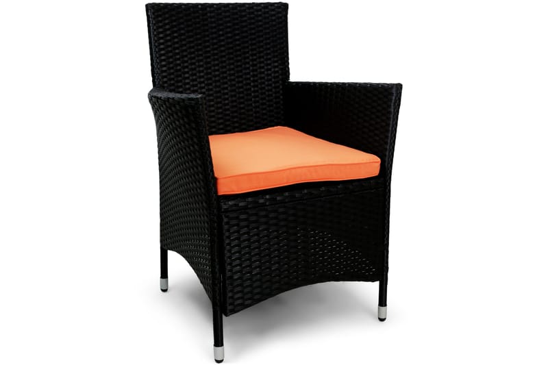 Klädsel till stolsdynor 6-pack - Orange - Utemöbler - Loungemöbler - Klädselpaket loungemöbler