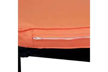 Klädsel till stolsdynor 8-pack - Orange - Utemöbler - Loungemöbler - Klädselpaket loungemöbler