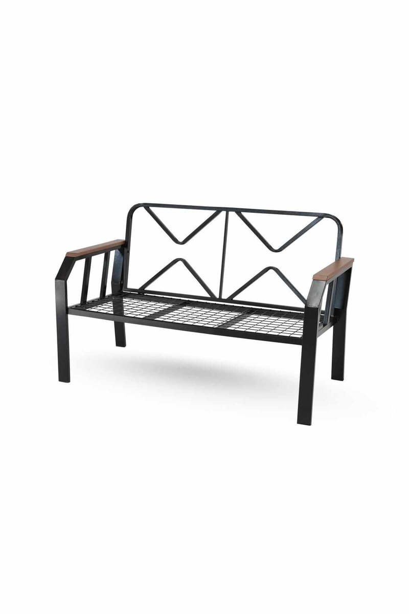 Lenvi Loungegrupp Utomhus - Mörkgrå - Utemöbler - Loungemöbler - Soffgrupp utomhus