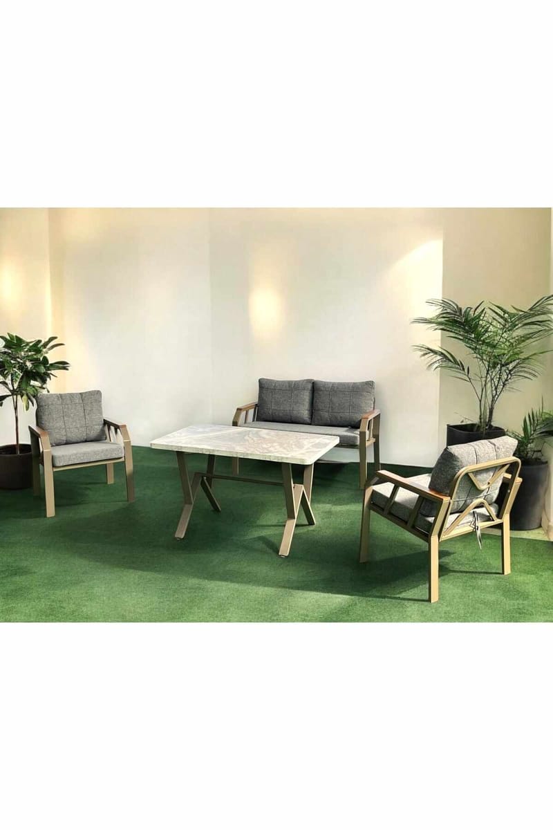 Lenvi Loungegrupp Utomhus - Utemöbler - Loungemöbler - Soffgrupp utomhus