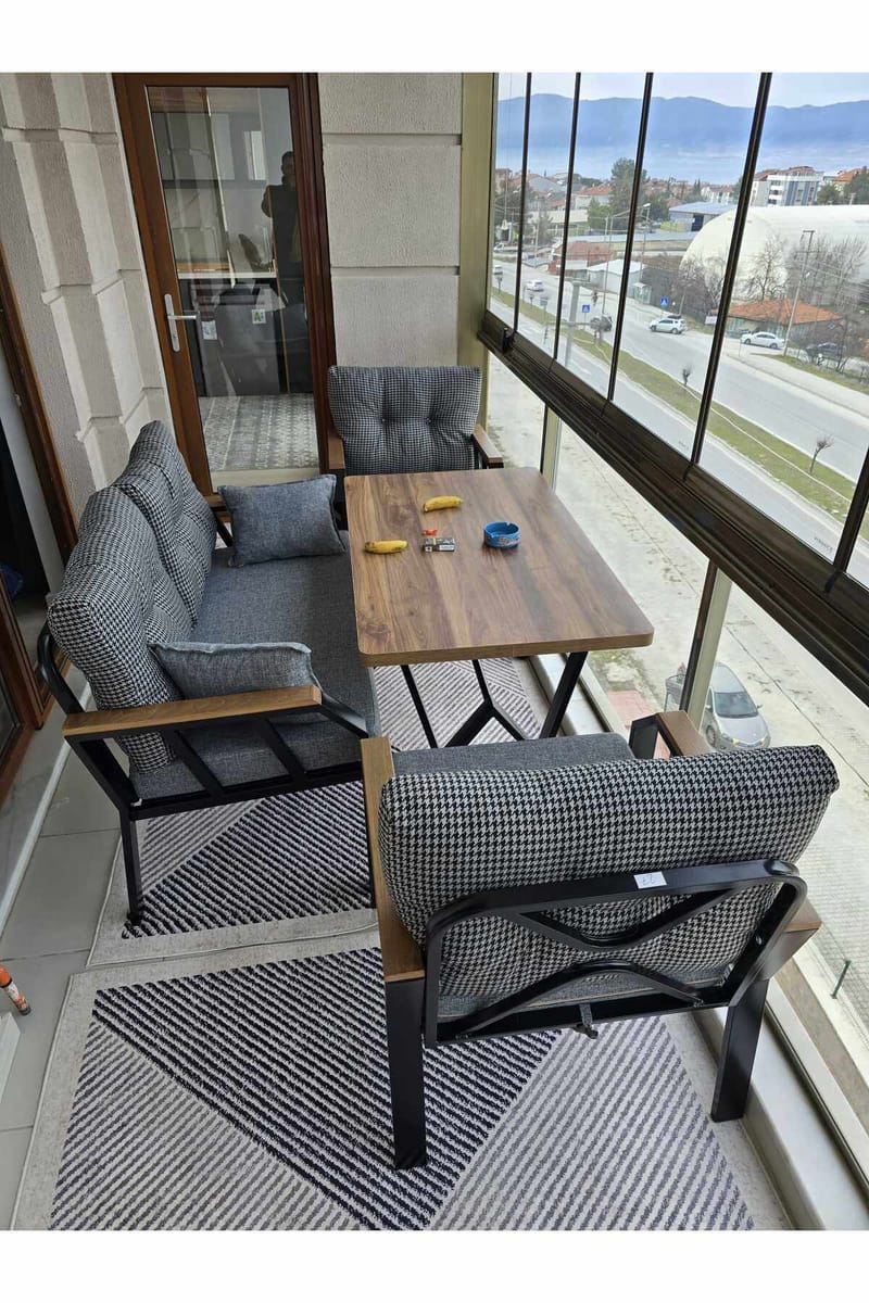 Lenvi Loungegrupp Utomhus - Utemöbler - Loungemöbler - Soffgrupp utomhus