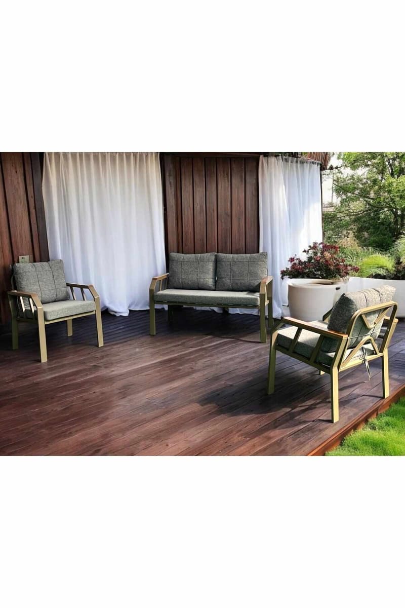 Lenvi Loungegrupp Utomhus - Utemöbler - Loungemöbler - Soffgrupp utomhus