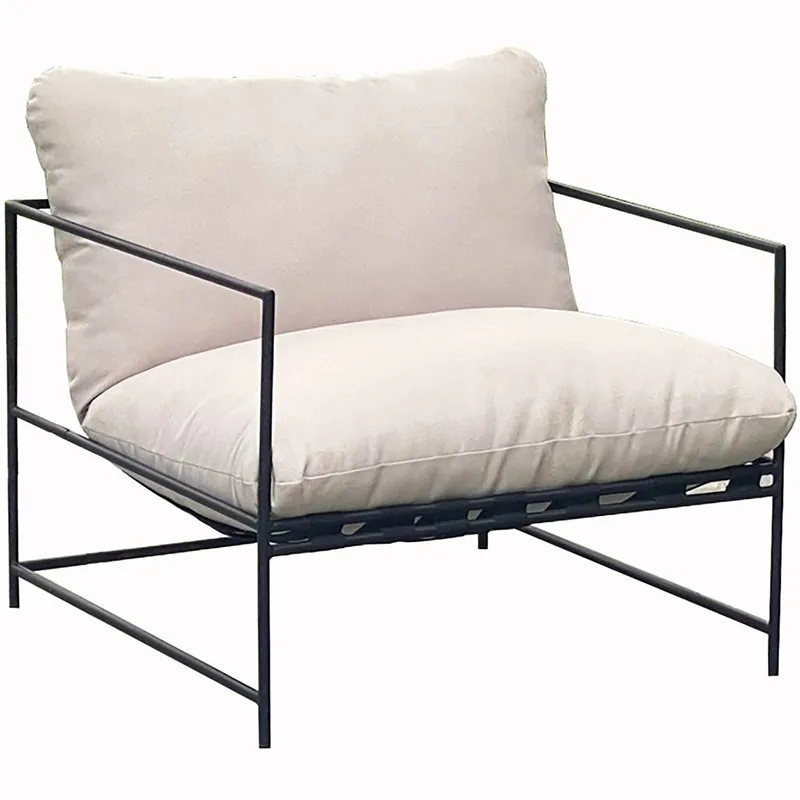 Loungefåtölj i underhållsfritt galvaniserat stål | Fårö, undefined