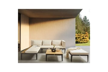 Loungegrupp med fotpall Bracciano 3-Sits - 3-Sits - Utemöbler - Loungemöbler - Soffgrupp utomhus