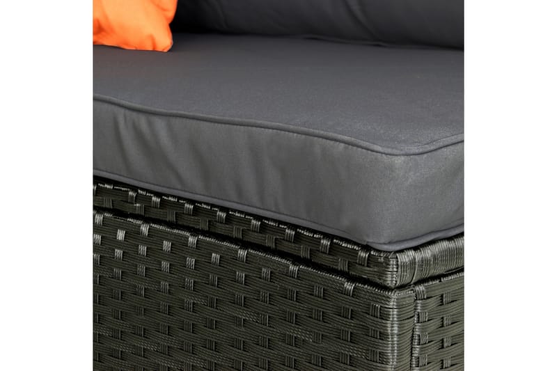 Ängebacken 6-sits Loungegrupp Utomhus - Antracit - Utemöbler - Loungemöbler - Loungegrupp & Loungeset