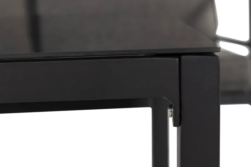 Ariany Soffgrupp - Svart / Gråa dynor - Utemöbler - Loungemöbler - Loungegrupp & Loungeset