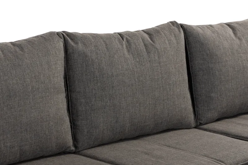 Ariany Soffgrupp - Svart / Gråa dynor - Utemöbler - Loungemöbler - Loungegrupp & Loungeset