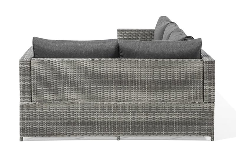 Avola Loungegrupp Utomhus 212 cm - Grå - Utemöbler - Loungemöbler - Loungegrupp & Loungeset