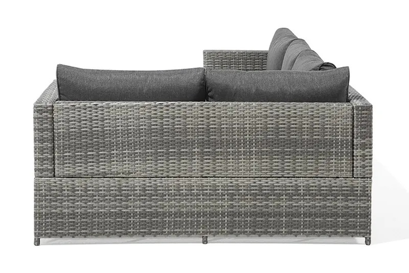 Avola Loungegrupp Utomhus 212 cm - Grå - Utemöbler - Loungemöbler - Loungegrupp & Loungeset