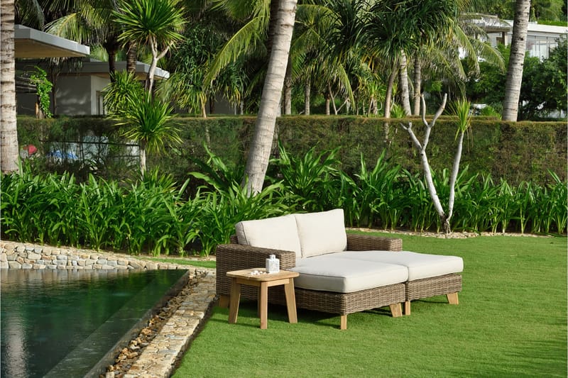 Bahamas Loungegrupp Utomhus 2-4-sits - Beige - Trädgård & spabad - Utemiljö - Altan & terrass - Altanmöbler