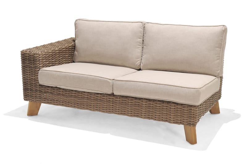 Bahamas Loungegrupp Utomhus 3-4-sits - Beige - Trädgård & spabad - Utemiljö - Altan & terrass - Altanmöbler