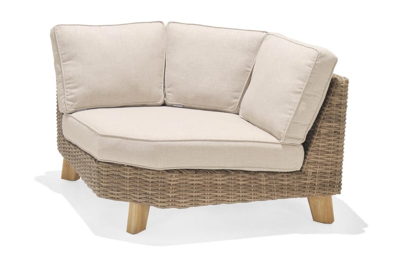Bahamas Loungegrupp Utomhus 5-sits - Beige - Trädgård & spabad - Utemiljö - Altan & terrass - Altanmöbler