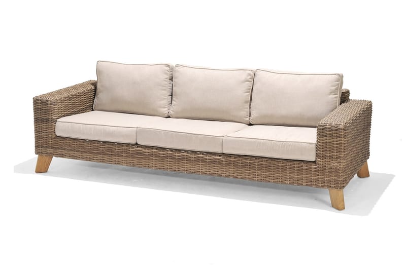 Bahamas Loungegrupp Utomhus 6-sits - Beige - Trädgård & spabad - Utemiljö - Altan & terrass - Altanmöbler