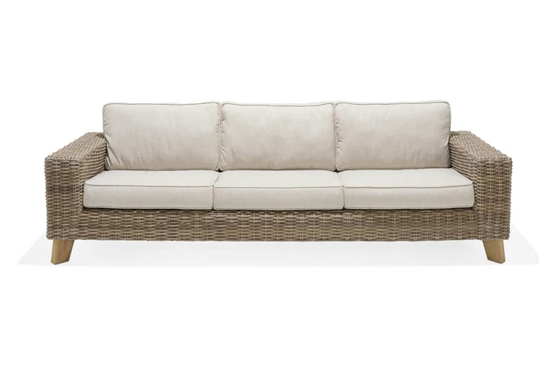 Bahamas Loungegrupp Utomhus 6-sits - Beige - Trädgård & spabad - Utemiljö - Altan & terrass - Altanmöbler