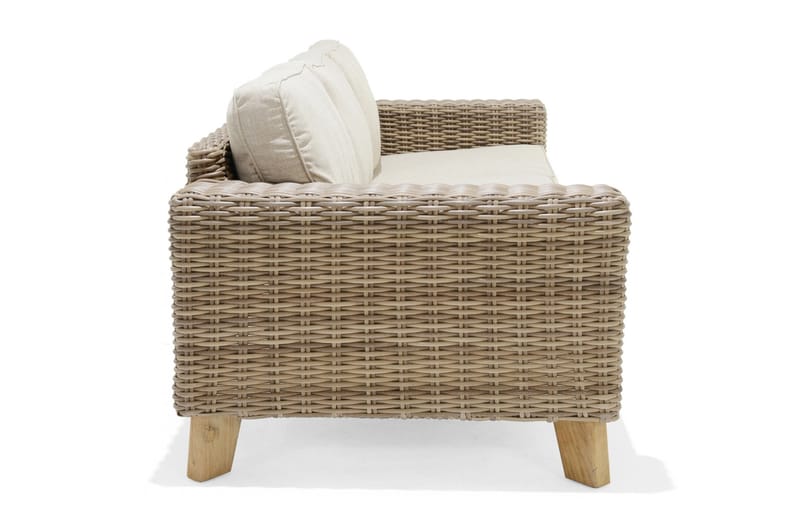 Bahamas Loungegrupp Utomhus 6-sits - Beige - Trädgård & spabad - Utemiljö - Altan & terrass - Altanmöbler