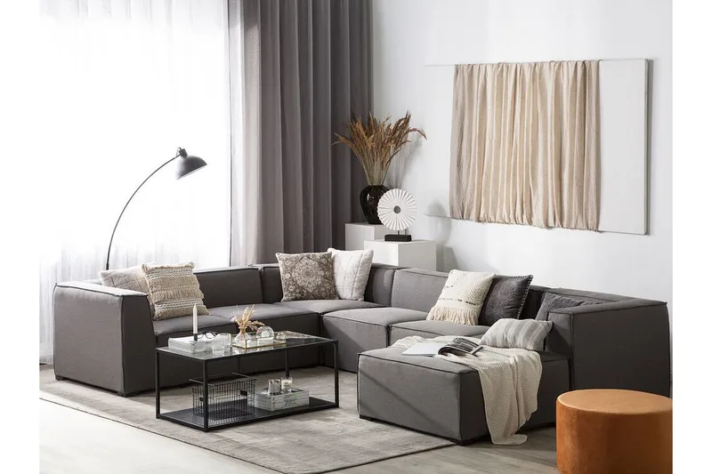 Banuncias Loungegrupp Utomhus - Grå - Utemöbler - Loungemöbler - Loungegrupp & Loungeset