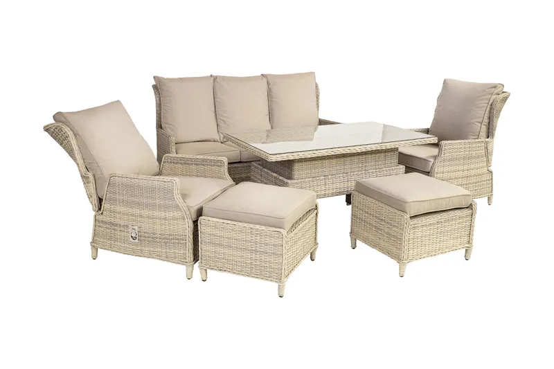 Basel Trädgårdsgrupp - Utemöbler - Loungemöbler - Loungegrupp & Loungeset