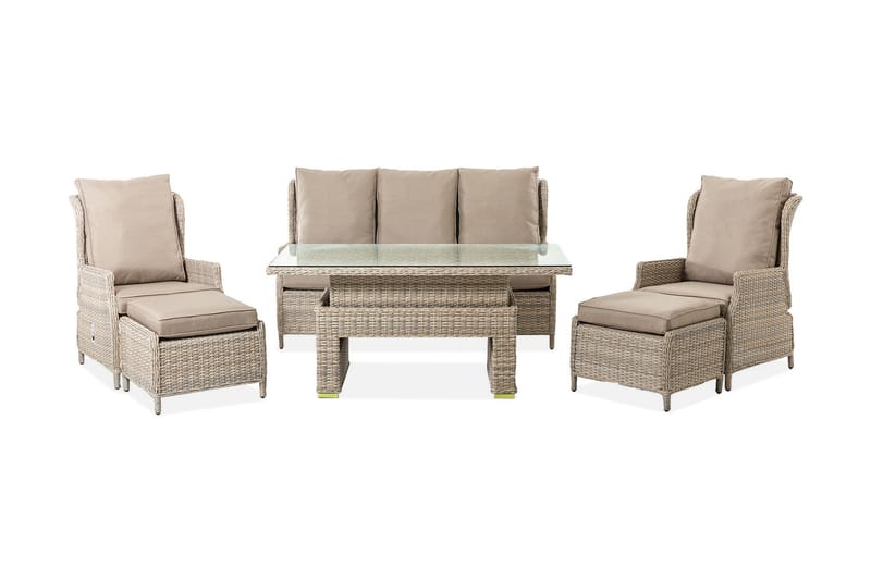 Basel Trädgårdsgrupp - Utemöbler - Loungemöbler - Loungegrupp & Loungeset