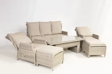 Basel Trädgårdsgrupp - Utemöbler - Loungemöbler - Loungegrupp & Loungeset
