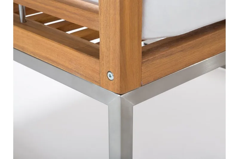 Bermuda Loungegrupp Utomhus - Natur/Vit - Utemöbler - Loungemöbler - Loungegrupp & Loungeset