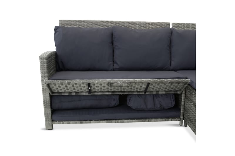 Bokenäs 7-sits Loungegrupp Utomhus - Antracit - Utemöbler - Loungemöbler - Loungegrupp & Loungeset