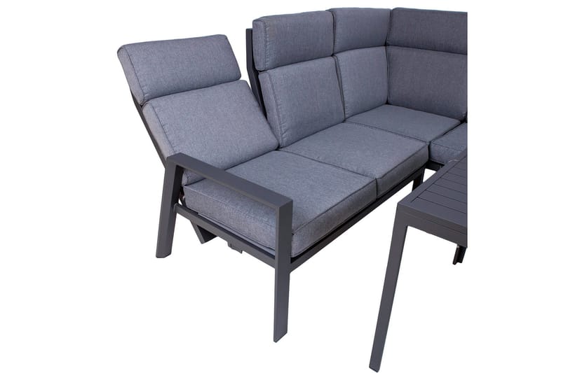 Casten Trädgårdset Mörkgrå - Utemöbler - Loungemöbler - Loungegrupp & Loungeset