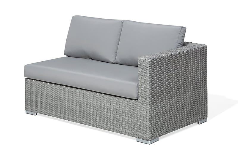 Comfy Loungegrupp Utomhus 76 cm - Grå - Utemöbler - Loungemöbler - Loungegrupp & Loungeset