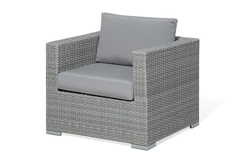 Comfy Loungegrupp Utomhus 76 cm - Grå - Utemöbler - Loungemöbler - Loungegrupp & Loungeset