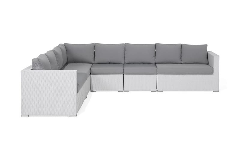 Comfy Loungegrupp Utomhus 76 cm - Vit - Utemöbler - Loungemöbler - Loungegrupp & Loungeset