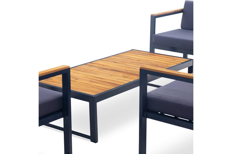 Dalarö Loungegroup 4-sits Blå - Lyfco - Utemöbler - Loungemöbler - Loungegrupp & Loungeset