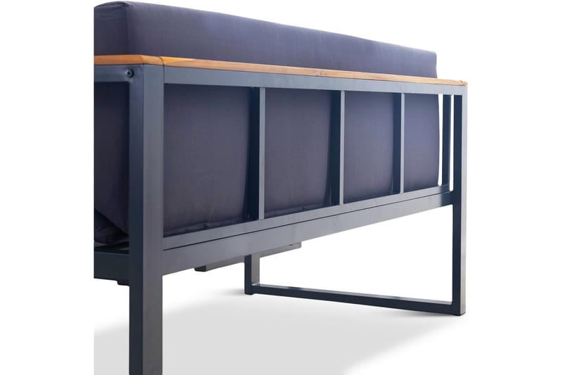 Dalarö Loungegroup 4-sits Blå - Lyfco - Utemöbler - Loungemöbler - Loungegrupp & Loungeset