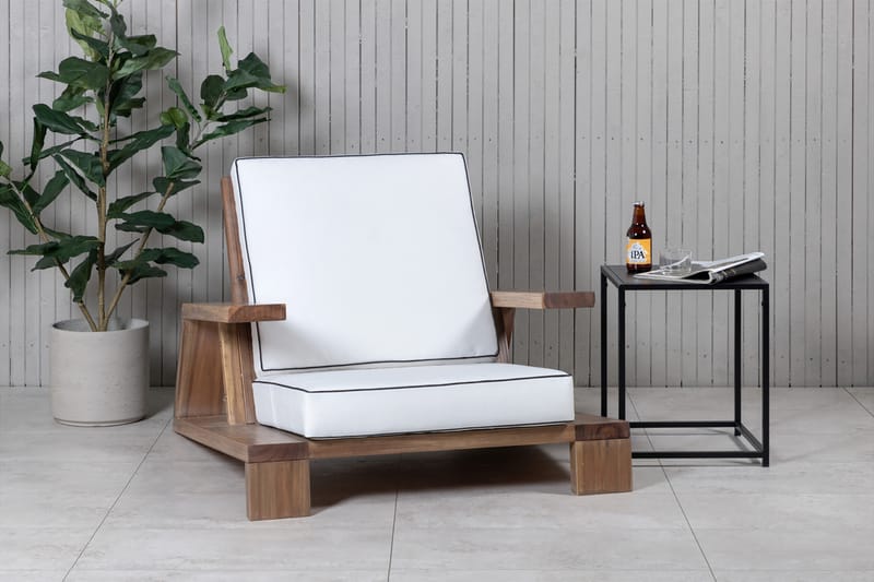 Daria Utefåtölj - Brun - Utemöbler - Loungemöbler - Loungegrupp & Loungeset