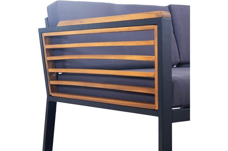 Duvholmen Loungegrupp Utomhus 5-sits Brun - Lyfco - Utemöbler - Loungemöbler - Loungegrupp & Loungeset