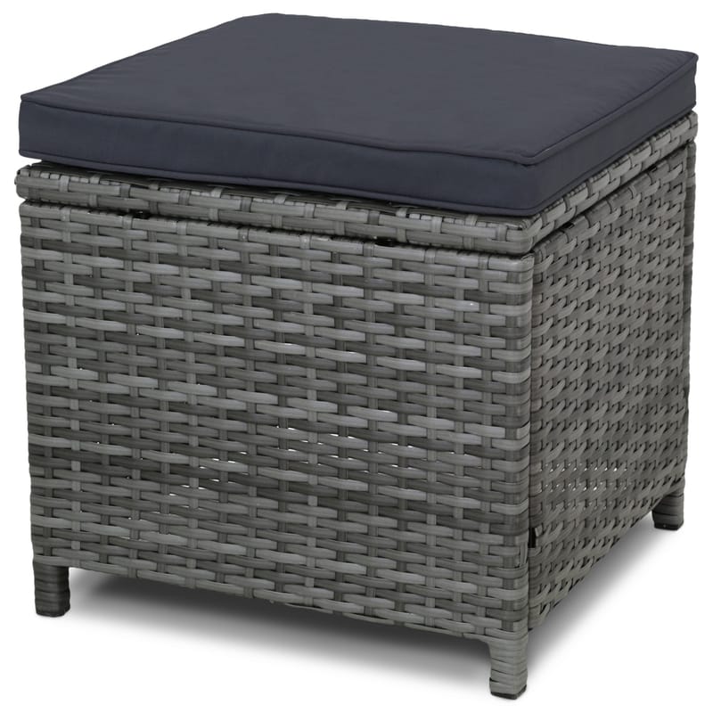 Exklusiv loungegrupp | Inbyggd förvaring | Lyfco Tanumshede - Grå - Utemöbler - Loungemöbler - Loungegrupp & Loungeset