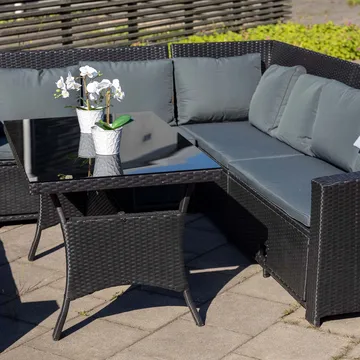Exklusiv loungegrupp | Inbyggd förvaring | Lyfco Tanumshede - Utemöbler - Loungemöbler - Loungegrupp & Loungeset