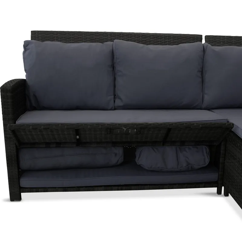 Exklusiv loungegrupp | Inbyggd förvaring | Lyfco Tanumshede - Utemöbler - Loungemöbler - Loungegrupp & Loungeset