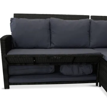 Exklusiv loungegrupp | Inbyggd förvaring | Lyfco Tanumshede - Utemöbler - Loungemöbler - Loungegrupp & Loungeset